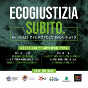 ecogiustizia premio minazzi casale monferrato